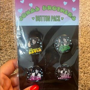 Jonas Brothers Button Pack